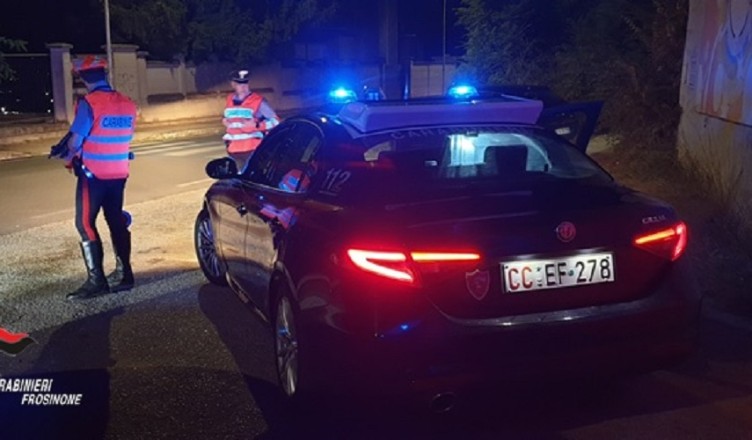 carabinieri posto di blocco
