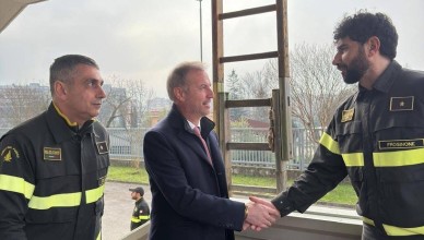 CIACCIARELLI PRESENTE ALLA CELEBRAZIONE PER GLI 87 ANNI DELLA FONDAZIONE DEL CORPO NAZIONALE DEI VIGILI DEL FUOCO