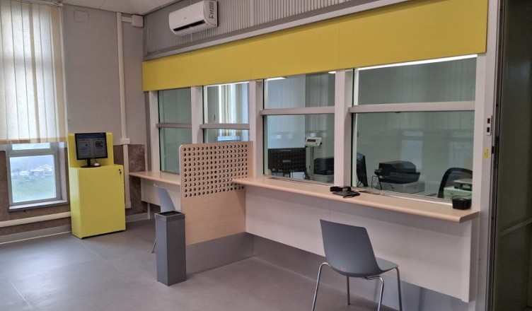 Il rinnovato ufficio postale di Arnara