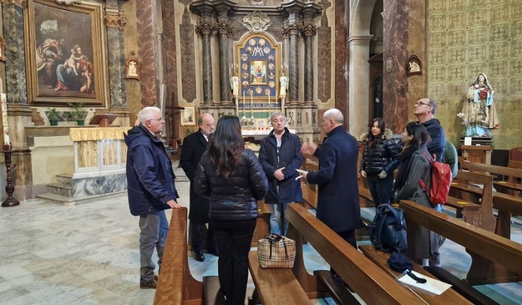 consegna lavori chiesa arce