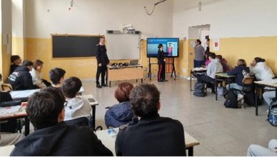 CARABINIERI DI FIUGGI AL LICEO SCIENTIFICO DANTE ALIGHIERI