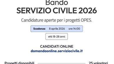 CECCANO, SERVIZIO CIVILE UNIVERSALE 2026