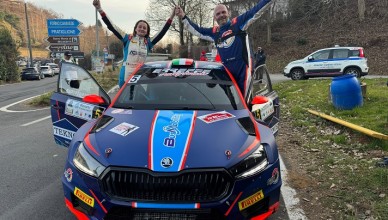 Carmine Tribuzio e Carsport al via del Rally del Ciocco