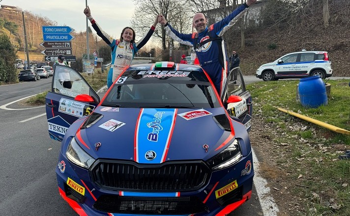 Carmine Tribuzio e Carsport al via del Rally del Ciocco