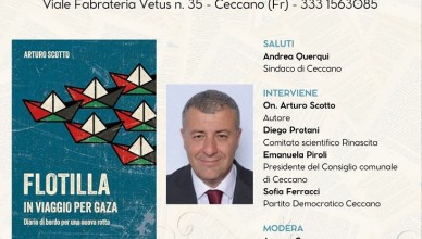 Flotilla in viaggio per Gaza