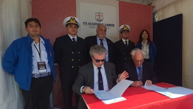 Formazione marittima e università, firmato l’accordo tra ITS Caboto e Università Giustino Fortunato