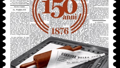 Francobollo Corriere della Sera