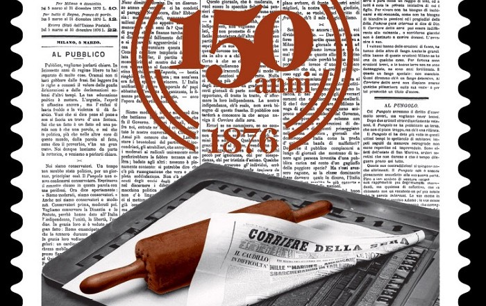 Francobollo Corriere della Sera
