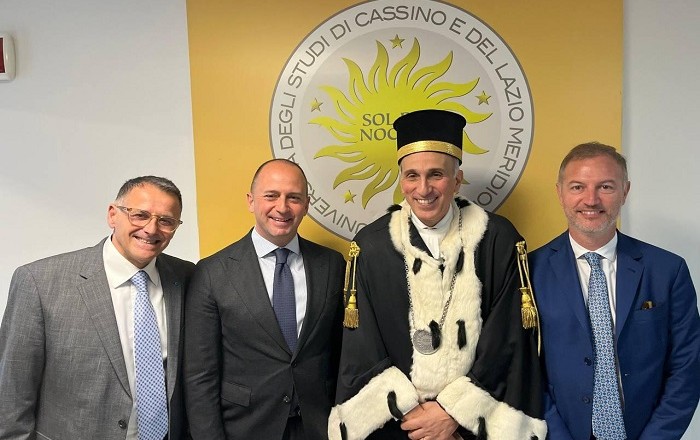 INAUGURAZIONE ANNO ACCADEMICO DELL’UNIVERSITÀ DI CASSINO E DEL LAZIO MERIDIONALE, CIACCIARELLI
