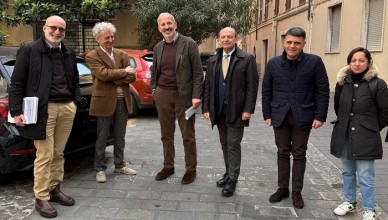 frosinone consegnato il cantiere, al via i lavori di messa in sicurezza e restauro