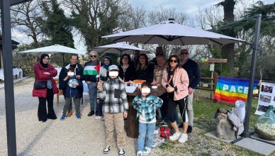 pranzo con la comunità palestinese a Ceccano