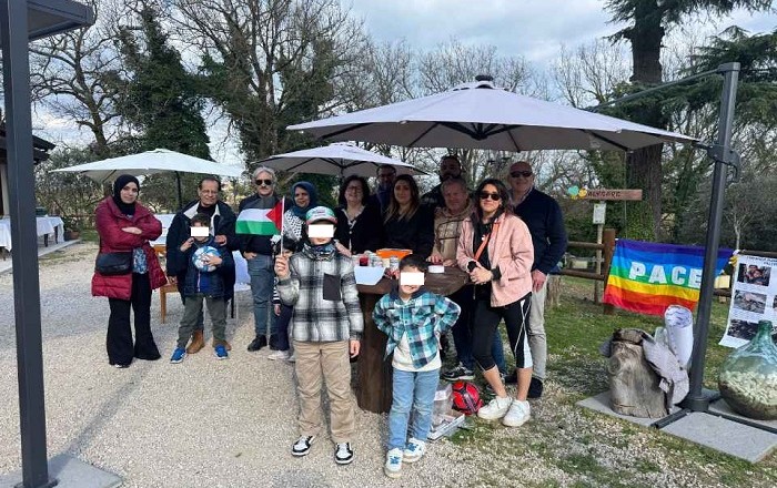 pranzo con la comunità palestinese a Ceccano