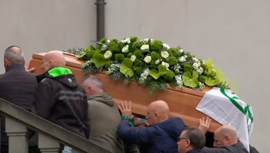 umberto bossi funerali