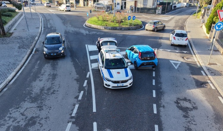 Auto sottratta alla società di noleggio recuperata dalla Polizia Locale