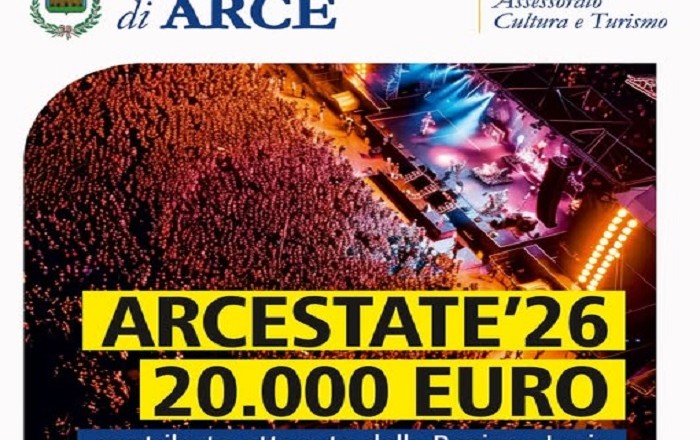 Finanziamento dalla Regione Lazio per ArcEstate 2026