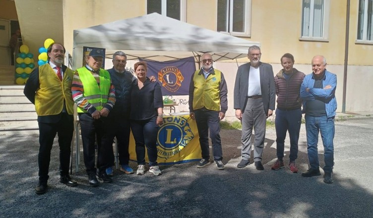 Gianluca Quadrini (Provincia di Frosinone e ANCI Lazio) presente al Lions Day 2026