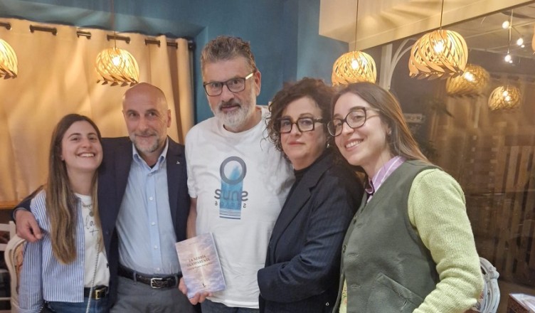 Gianluca Quadrini alla presentazione del libro di Loreto Gabriele