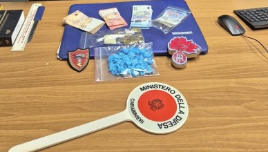 I CARABINIERI DI ANAGNI ARRESTANO UN 19ENNE TROVATO CON 44 DOSI DI COCAINA E DENARO CONTANTE