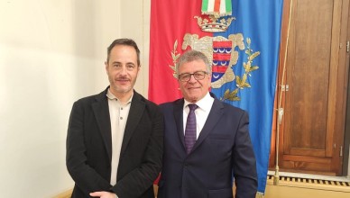 Il sindaco Andrea Querqui con l'assessore Giulio Conti