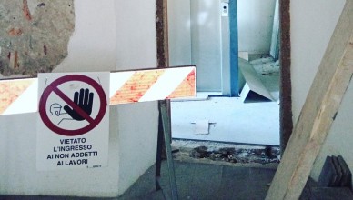 Lavori da verificare e ultimare all'interno del Castello dei Conti