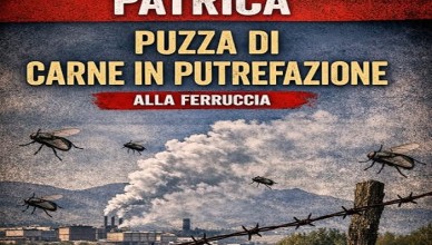 Patrica – Emissioni odorigene insopportabili anche a Pasquetta