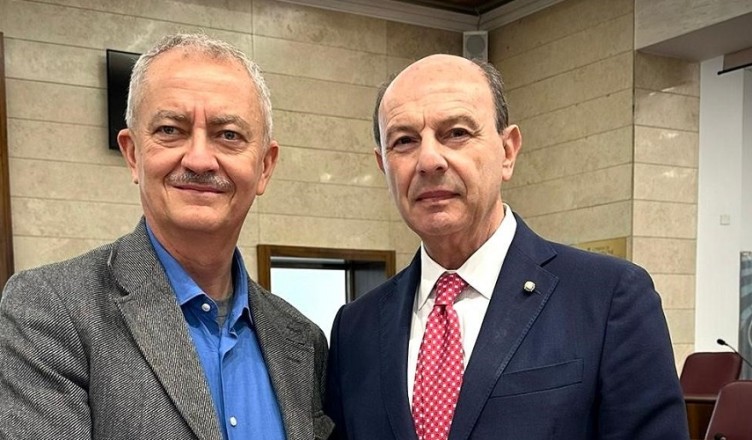 Riccardo Mastrangeli e soprintendente Alessandro Betori