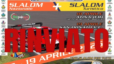 rinvio slalom valle di comino