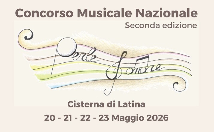 CONCORSO NAZIONALE MUSICALE PERLE SONORE