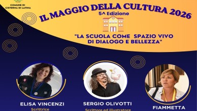 Il Maggio della Cultura 2026 cisterna