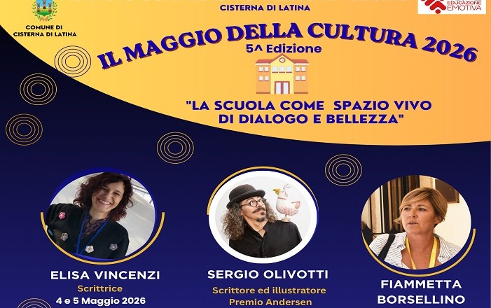 Il Maggio della Cultura 2026 cisterna