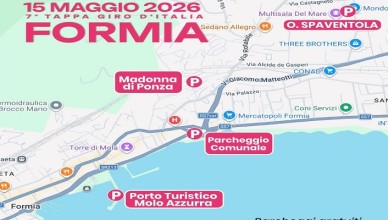 PARCHEGGIO FORMIA GIRO D'ITALIA