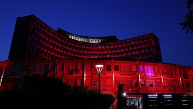 Regione Lazio rosso
