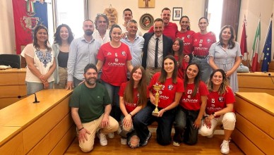 Cerimonia di premiazione Eagles Volley Ceccano
