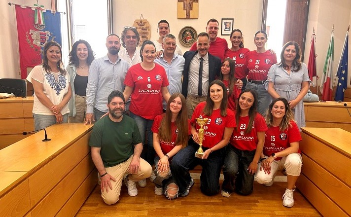 Cerimonia di premiazione Eagles Volley Ceccano