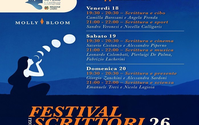 al Castello di Santa Severa torna il Festival degli Scrittori 2